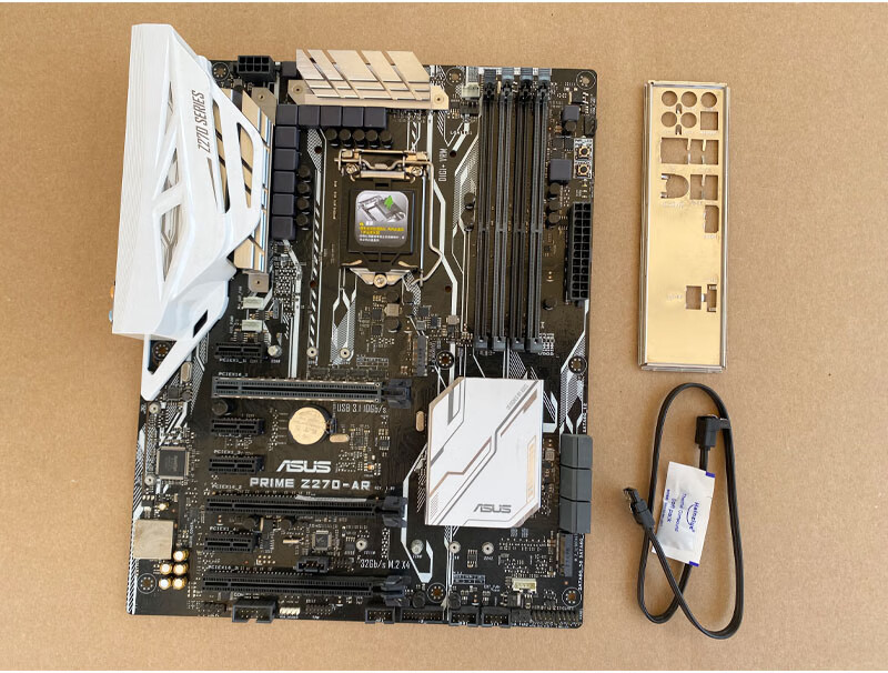 asus/华硕z270-p主板1151接口超频大板支持7700k6700gaming全新 紫色