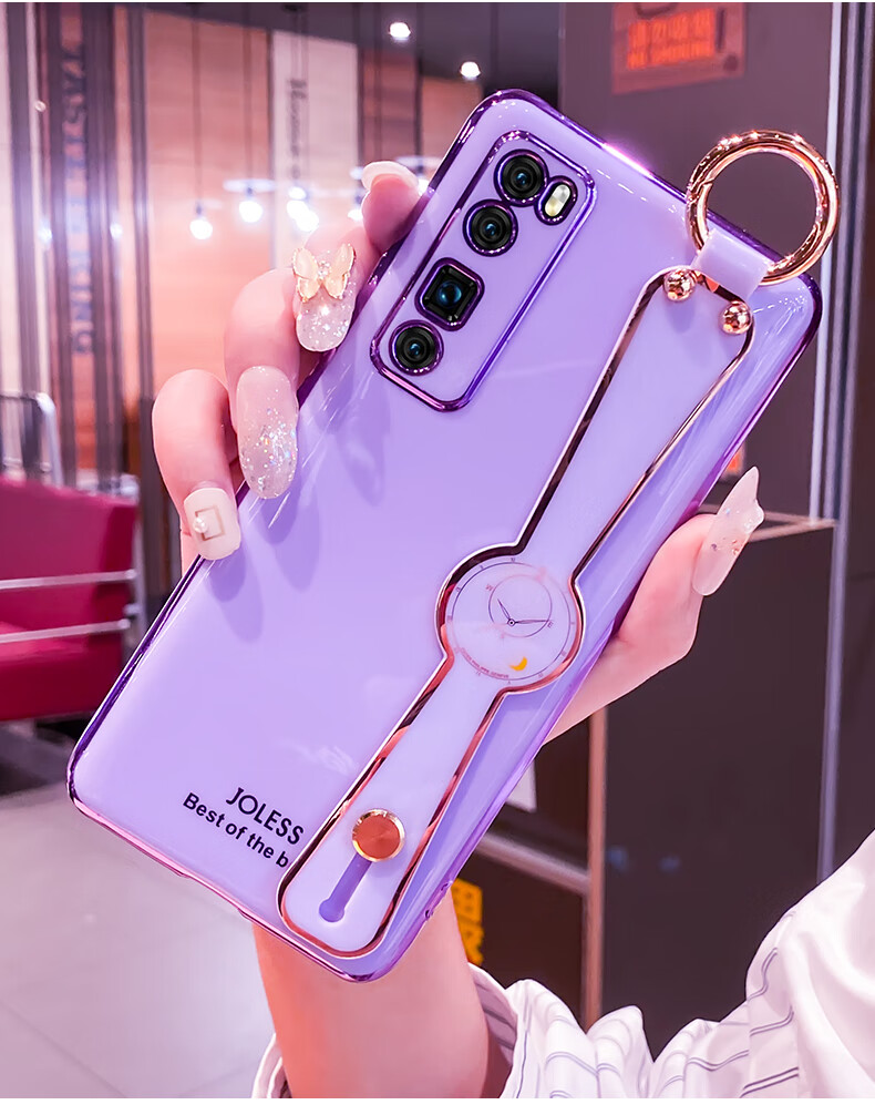 佳维若 华为nova7手机壳女款7pro保护壳7se硅胶软镜头全包防摔外壳女