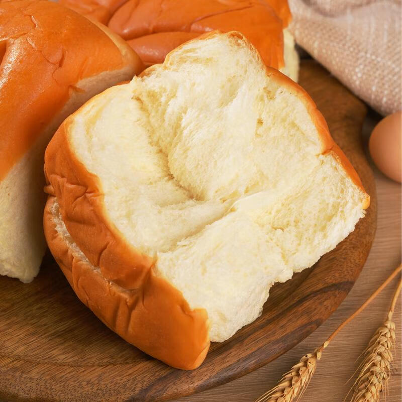 阿祖婆内蒙草原特色 鲜酵母面包 500克/袋 500克x2 00克x2【图片 价格