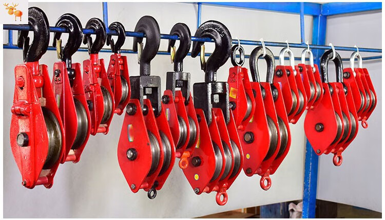 起重机吊钩多用途吊车挂钩铸钢新款小吊机吊环工业吊装房顶滑轮 国标