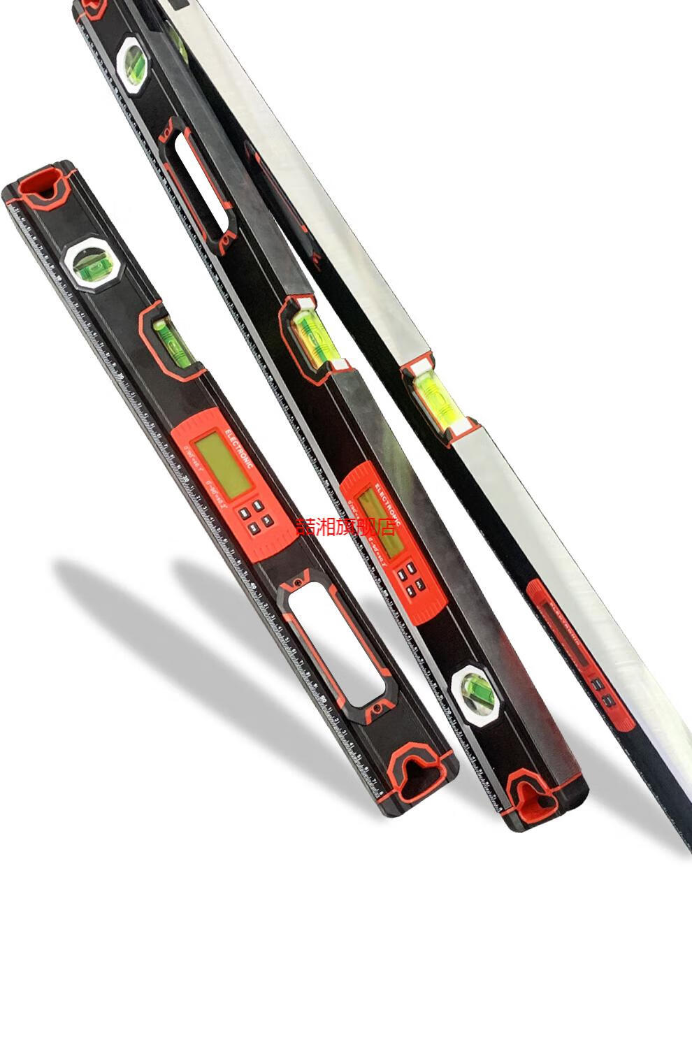 新升级数显靠尺数显靠尺2米折叠水平尺高精度电子工程检测尺验房工具