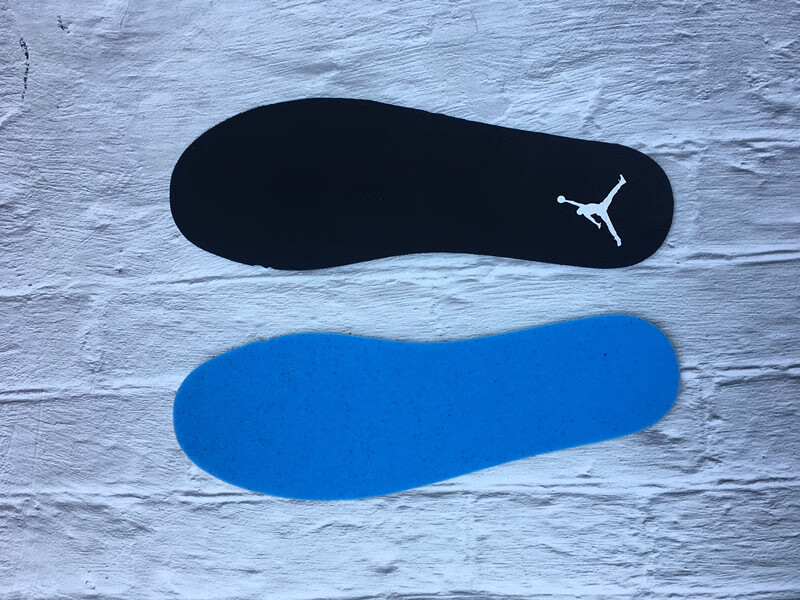 适配aj1 6 11鞋垫高品质4黑脚趾闪电运动zoom乔丹篮球鞋垫男女 黑红款