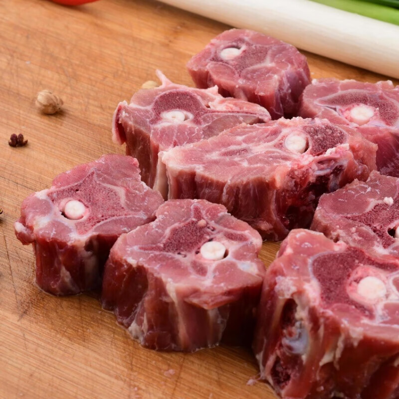 棠鲜生新鲜羊蝎子羔羊多肉脖骨无脊骨羊腿骨炖汤火锅食材 5斤