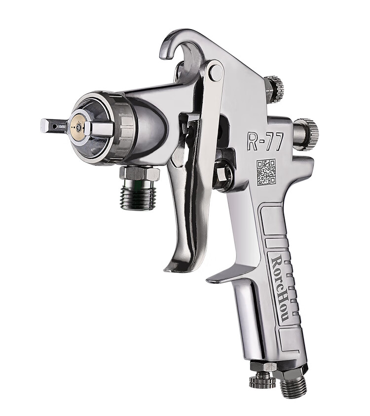 鳌珍r-77乳胶漆墙面底漆大口径喷枪71家具木器油漆涂料手动喷漆枪 r