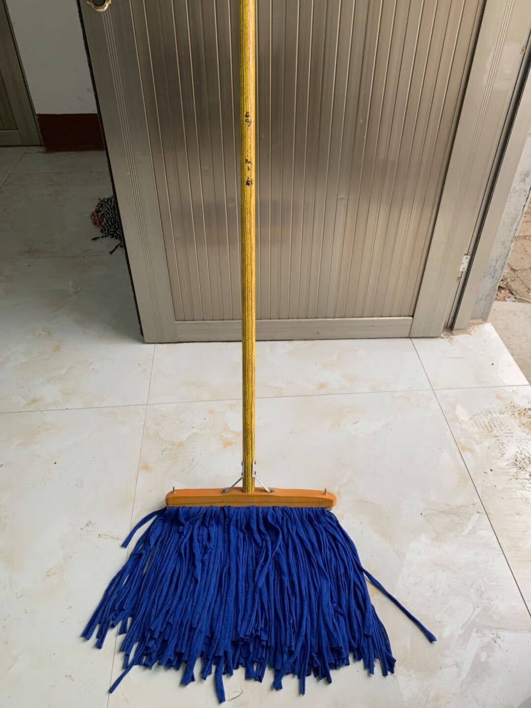 棉线拖把老式木杆家用工厂公司保洁普通大号宽地墩布拖布面纱排拖