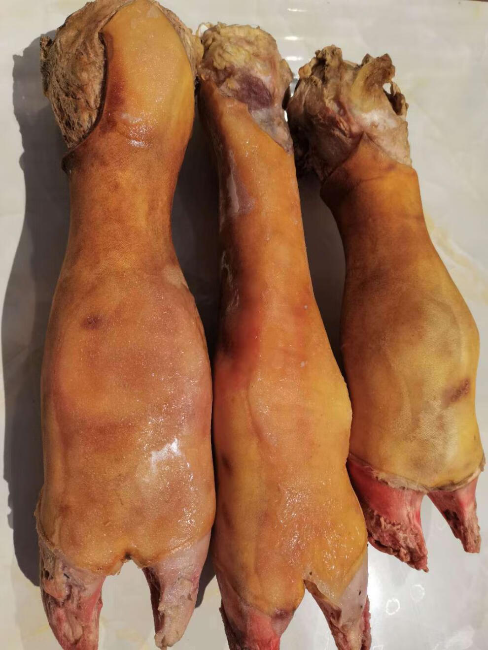 【新鲜牛蹄】新鲜生牛蹄黄牛脚正宗黄牛牛蹄含牛筋 2斤 默认切大段