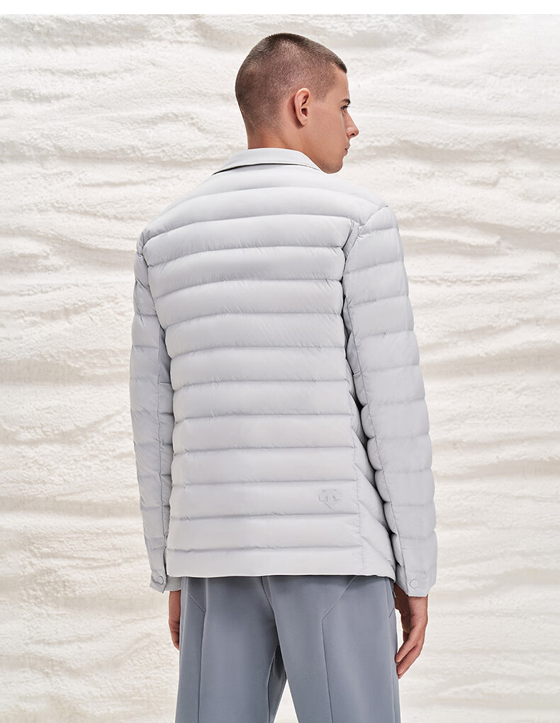 descente迪桑特dualis都市通勤男子保暖棉服d1491ddj90浅灰色lg3xl