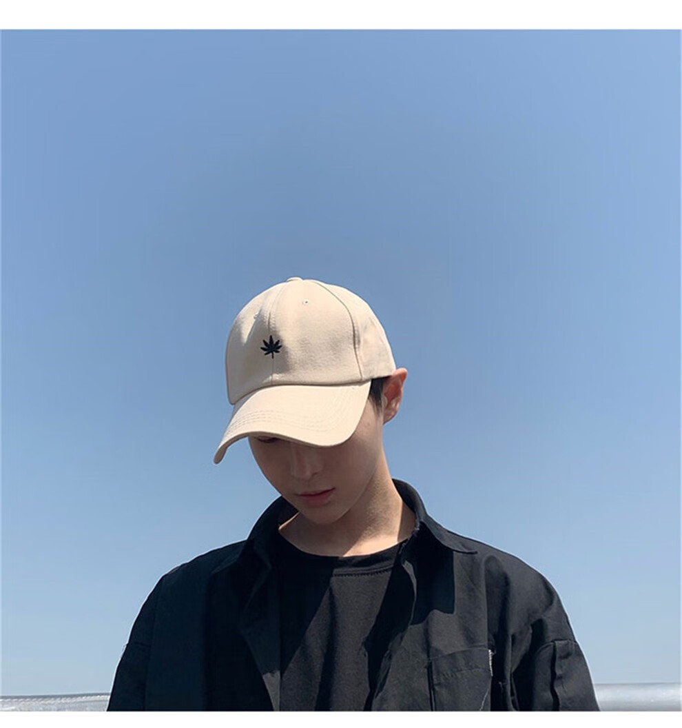棒球帽男韩版ins潮牌遮阳透气鸭舌帽男士帽子潮新款时尚男生夏款 free