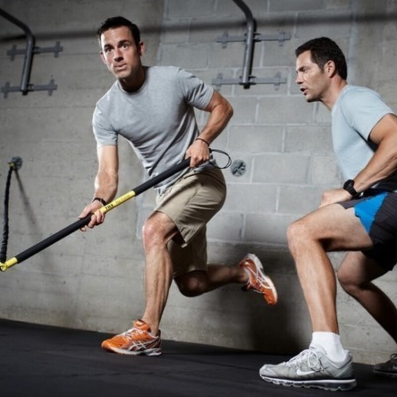 trx训练棒多功能训练弹力绳悬挂式肌肉力量练习带康复训练用品