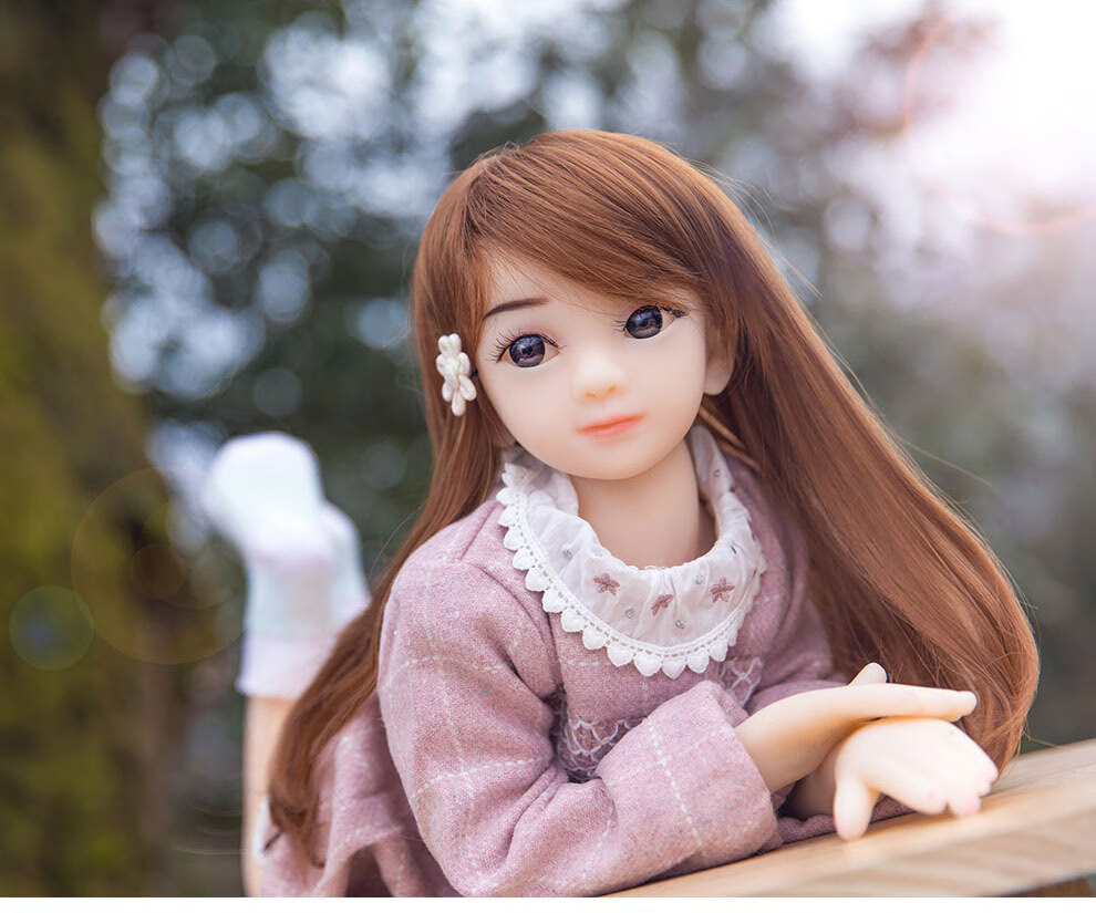 实体娃娃男用小型娃娃非充气硅胶娃娃性用品飞机男用杯65cm小娃娃