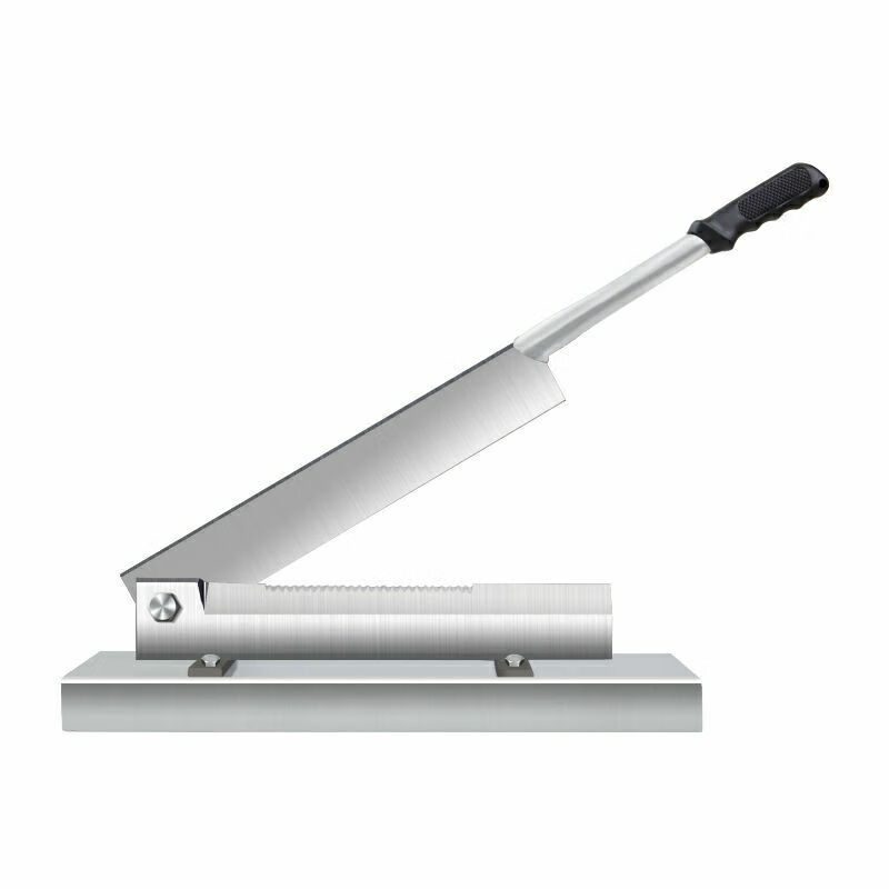 切猪脚铡刀排骨锰钢商用切骨头机家用小闸草刀铡粉丝药材剁冻鸡刀家用