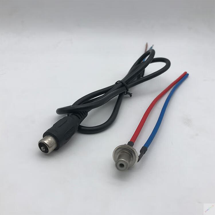 适用于电动车圆形插头插座圆形充电器充电孔充电座公母插头插座莲花头