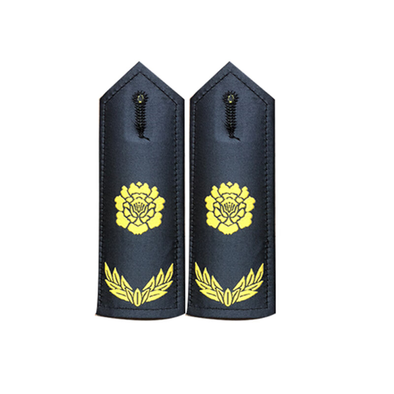新式保安肩牌 全套城市门卫肩牌金属硬布魔术贴管理肩牌 弧形金属肩章