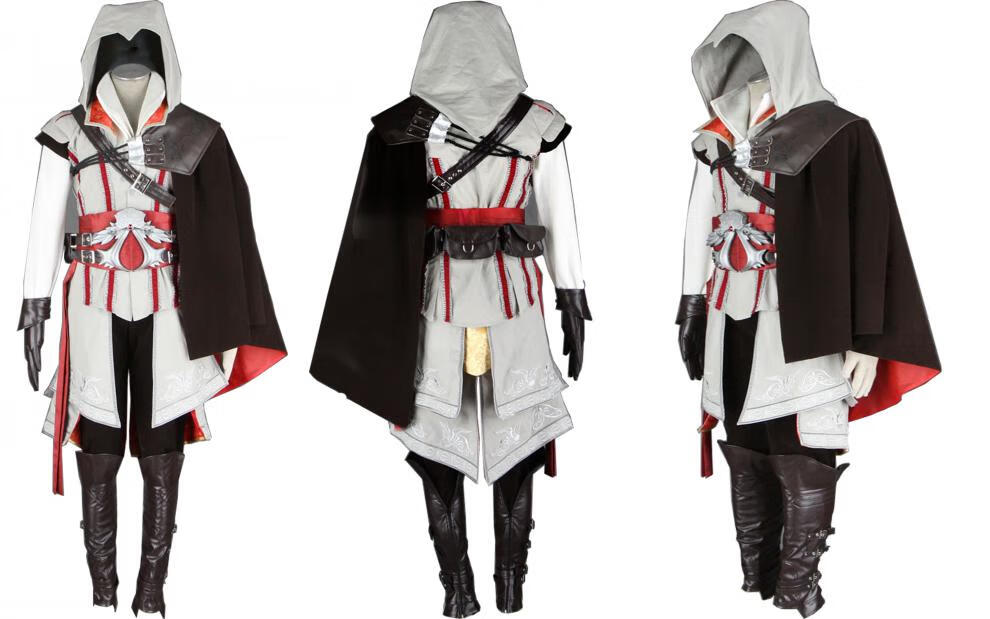刺客信条衣服 cos刺客信条3 cosplay衣服定做刺客装2代服装男装埃齐奥
