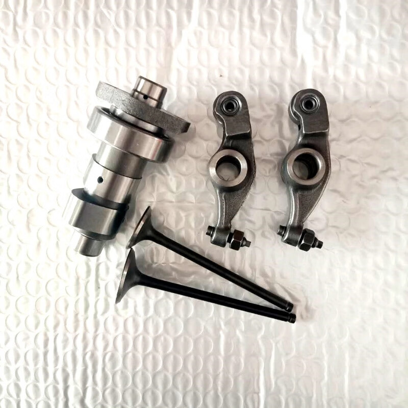 适用豪爵迪爽hj150-9/9a/9c摩托车发动机凸轮轴摇臂气门装饰改装汽车