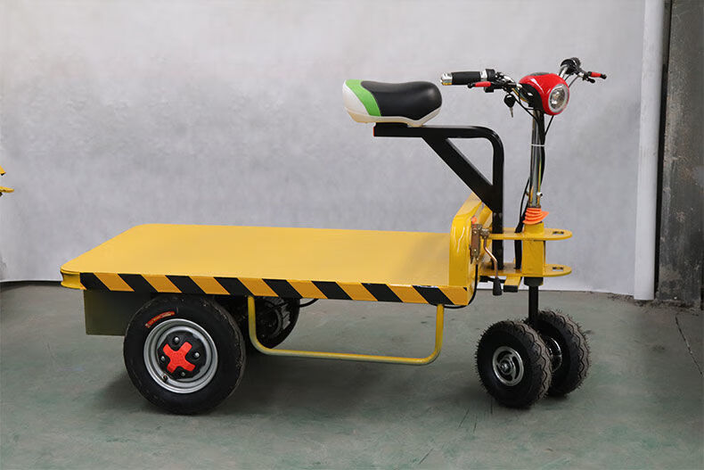 电动平板车搬运车倒骑电动运输车仓储物流拉货车神器电动倒骑驴车 120
