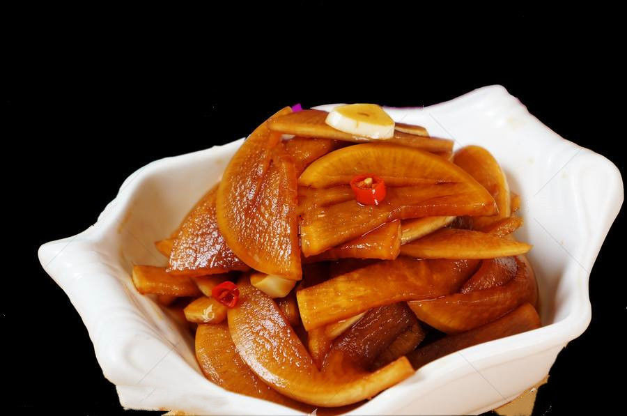 萝卜片 酸甜爽口脆萝卜即食凉菜特色饭店素菜成品小菜 5斤【1斤1包】