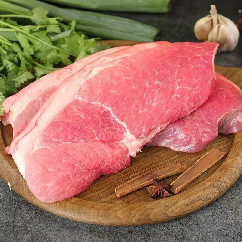 康如四云 带骨去皮猪后腿(带骨约一斤) 特惠十斤装【图片 价格 品牌