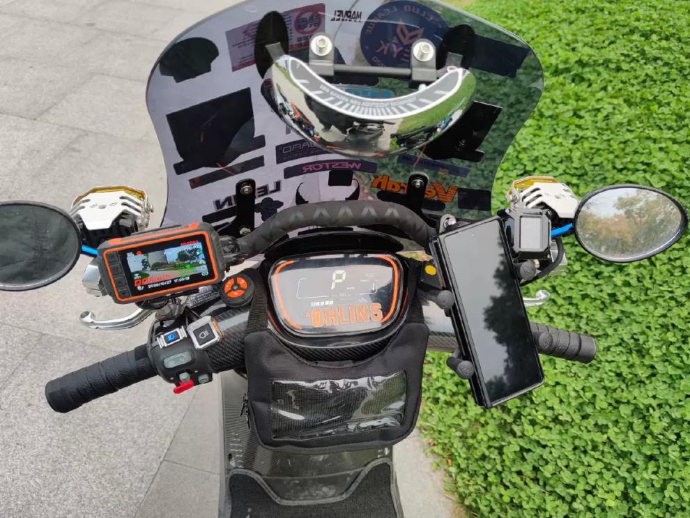 可安装手机支架,射灯,仪表九号电动e70/e80/e90/e100/e125/e200p/e200