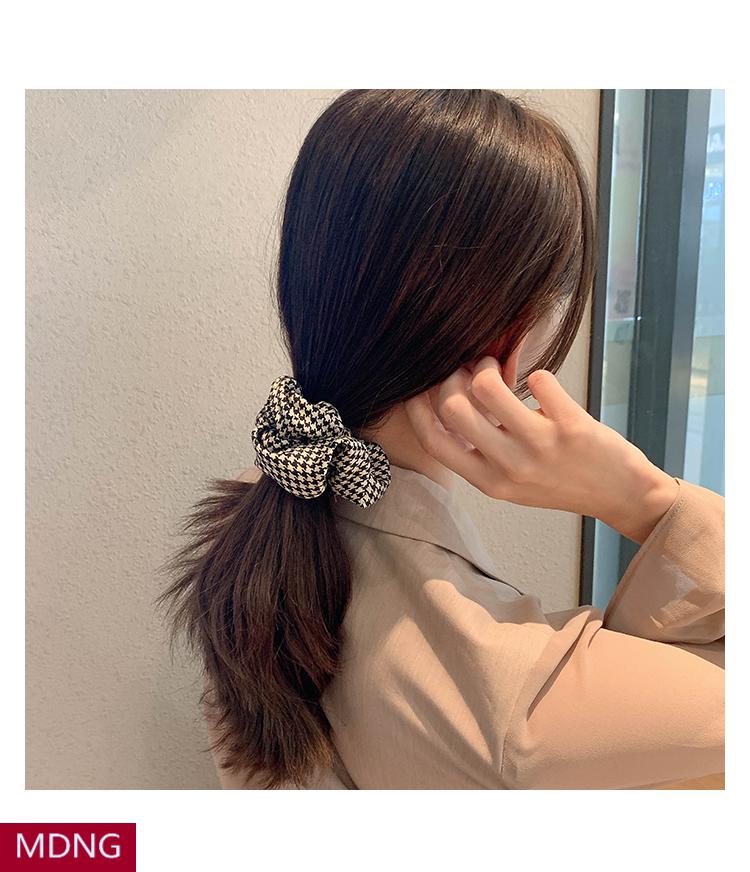 mdng2个装韩国发圈大肠圈气质网红头绳马尾皮筋女扎头发饰品头饰四季