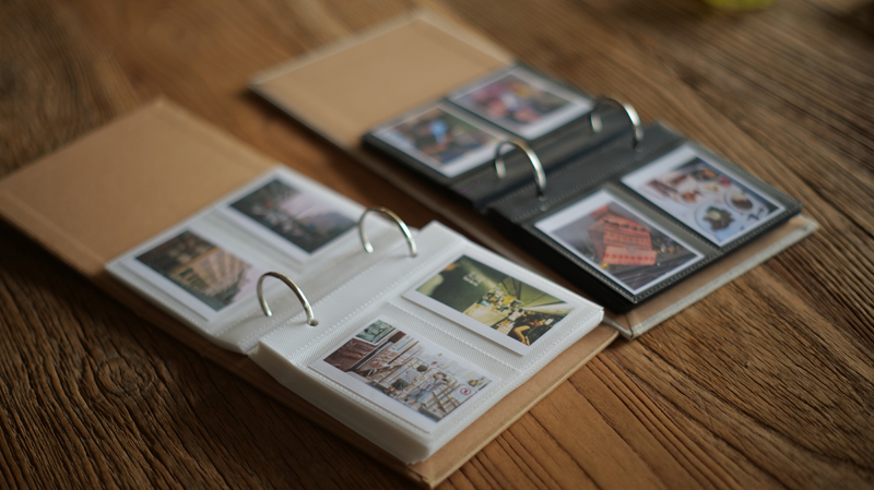 相册 创意插页式相薄 火车票收纳册 牛皮纸封面(白色插袋内页)现货