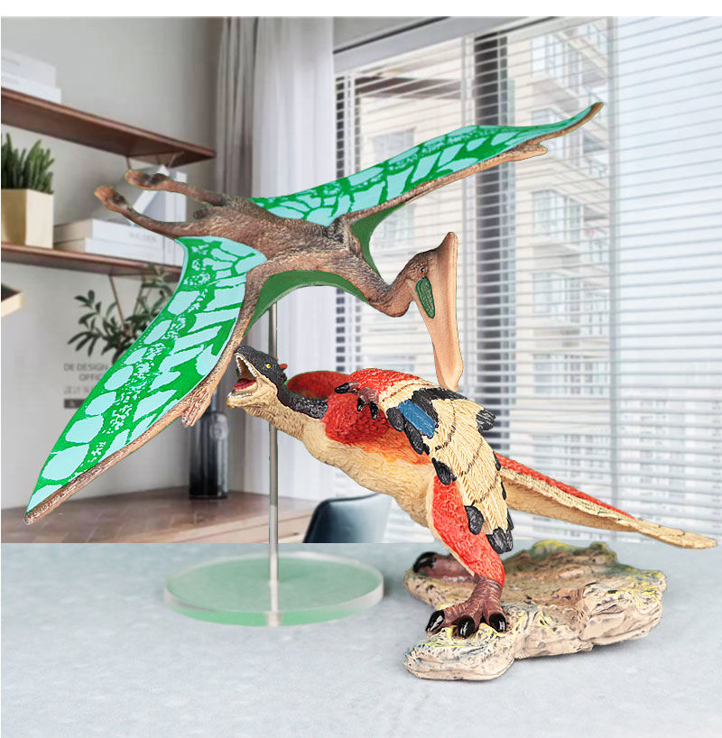 翼龙玩具大型侏罗纪恐龙风神翼龙无齿翼龙动物儿童男孩礼物摆件模型