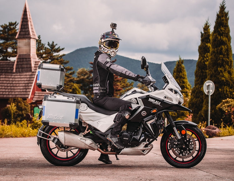 原装正品 新款摩枭mt长途休旅机车摩旅摩托车拉力车400cc双缸电喷水冷