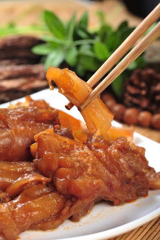 恬女神顺丰速运牛脚筋牛蹄筋大条干水冷冻黄牛生牛筋2斤装店长