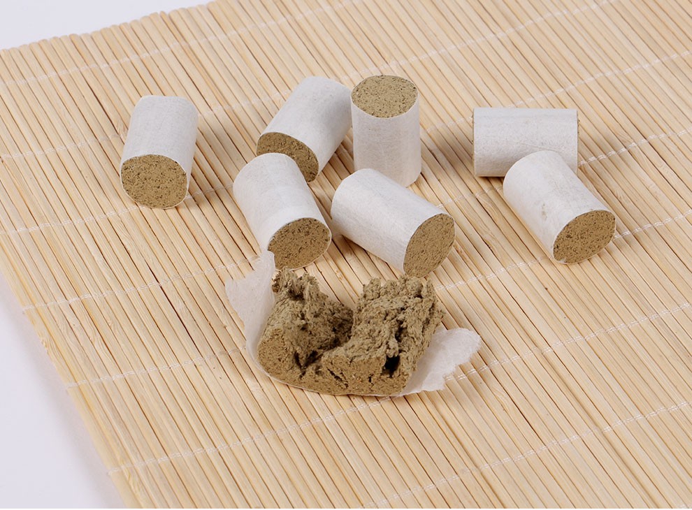 药益宝 五年陈艾段艾柱 灸盒随身灸用短艾条108柱 一盒装