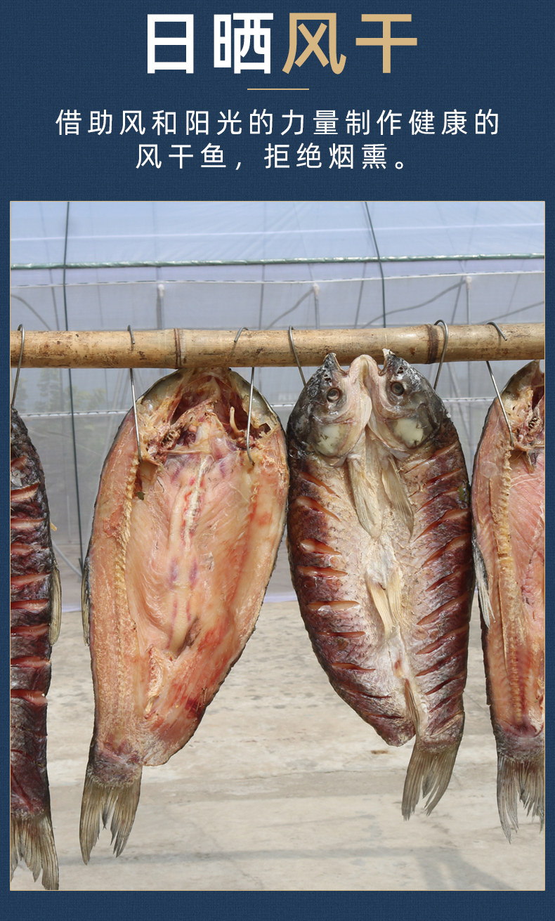 3斤整条大个咸草鱼安徽土特产农家手工腌鱼风干腊鱼块 3斤咸鱼整条