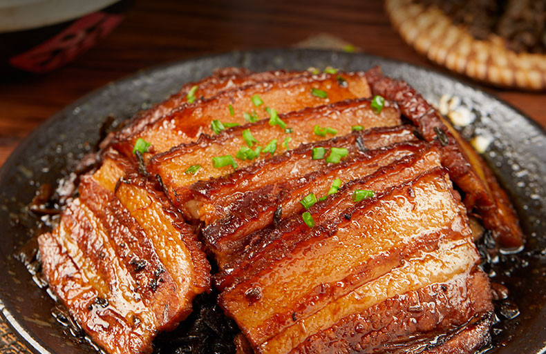 梅菜扣肉粉蒸肉夹沙肉龙眼酒米饭扣碗蒸菜熟食半成品加热即食菜 水晶