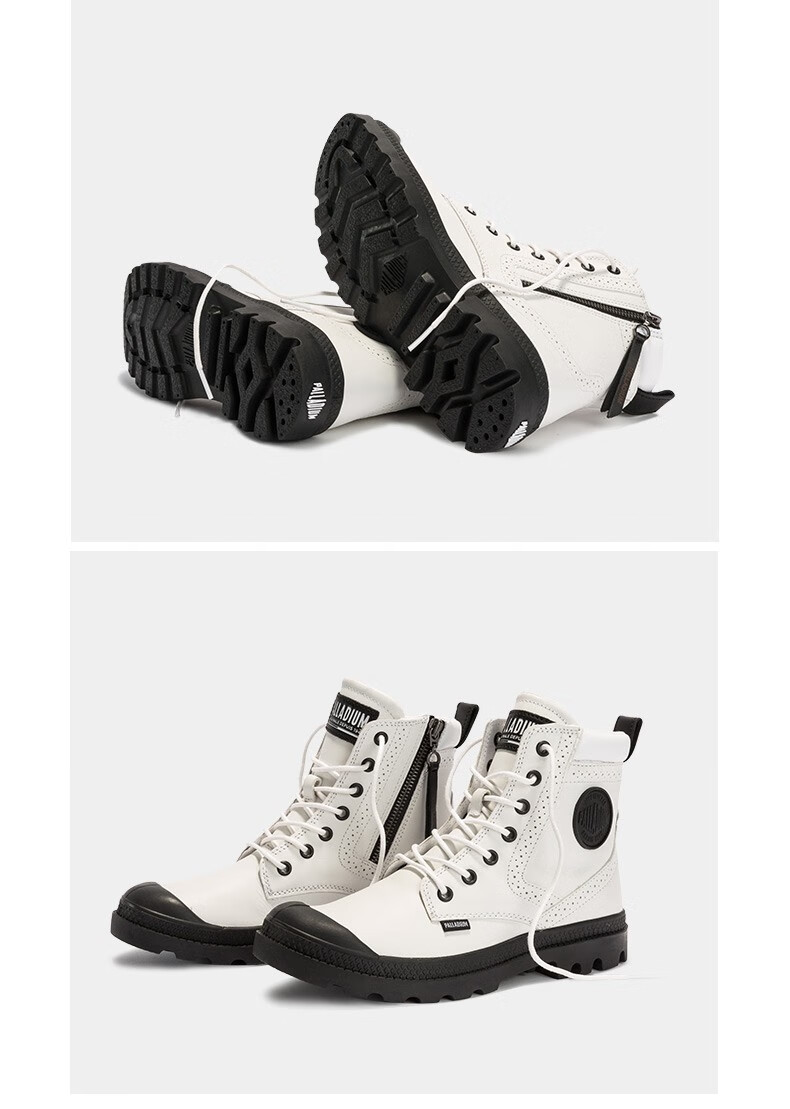 palladium帕拉丁女鞋鞋子女高帮皮靴女靴休闲鞋马丁靴工装鞋增高女子