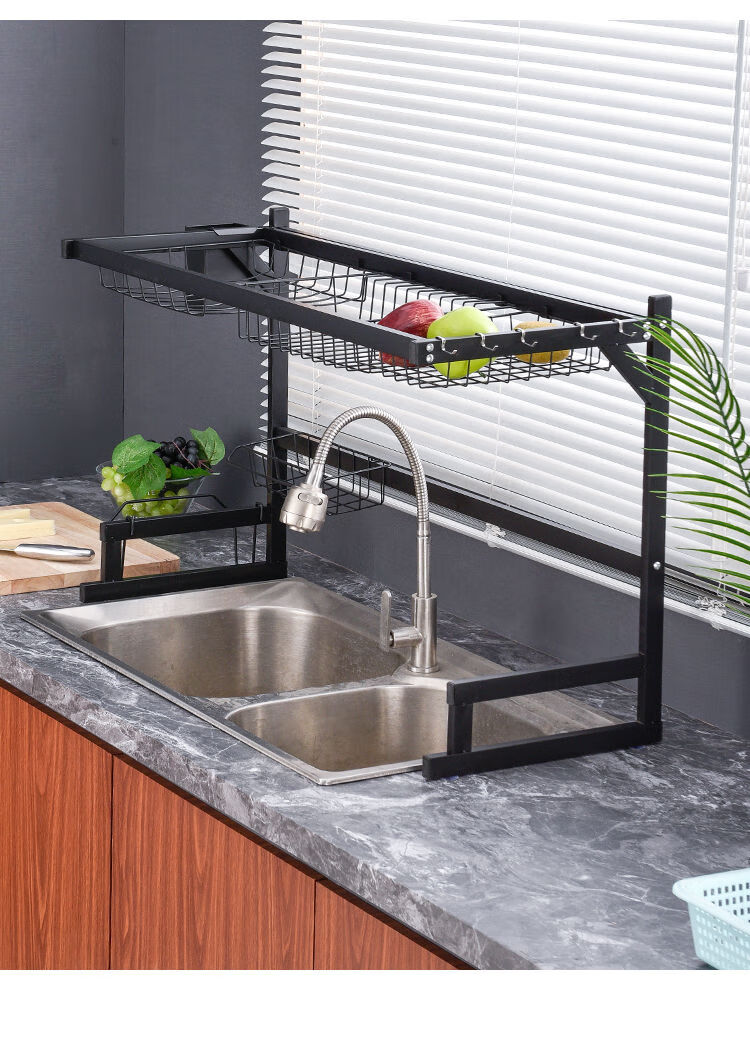 架碗碟水池沥水架 特厚款单槽65cm套【图片 价格 品牌 报价】-京东