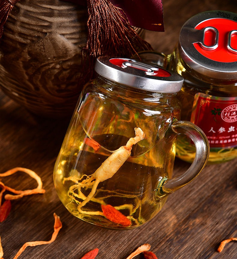 人参枸杞酒人参鹿鞭酒人参鹿茸血酒人参虫草酒滋补养生酒整箱送礼养生