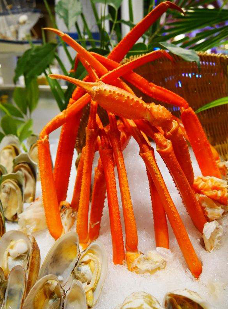 顺丰冷链多地隔日达松叶蟹腿长脚蟹腿生冻鳕蟹脚速冻松叶蟹蟹腿冷冻2