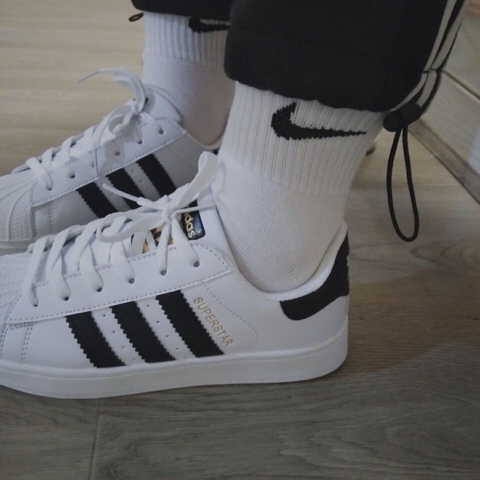 袜子双nk纯棉袜子男女运动袜aj潮袜袜吸汗防臭5白中筒