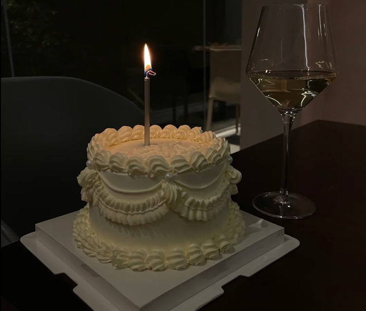铅笔蜡烛婚礼派对烘焙蛋糕装饰生日快乐金色银色蜡烛银色爱心1支装