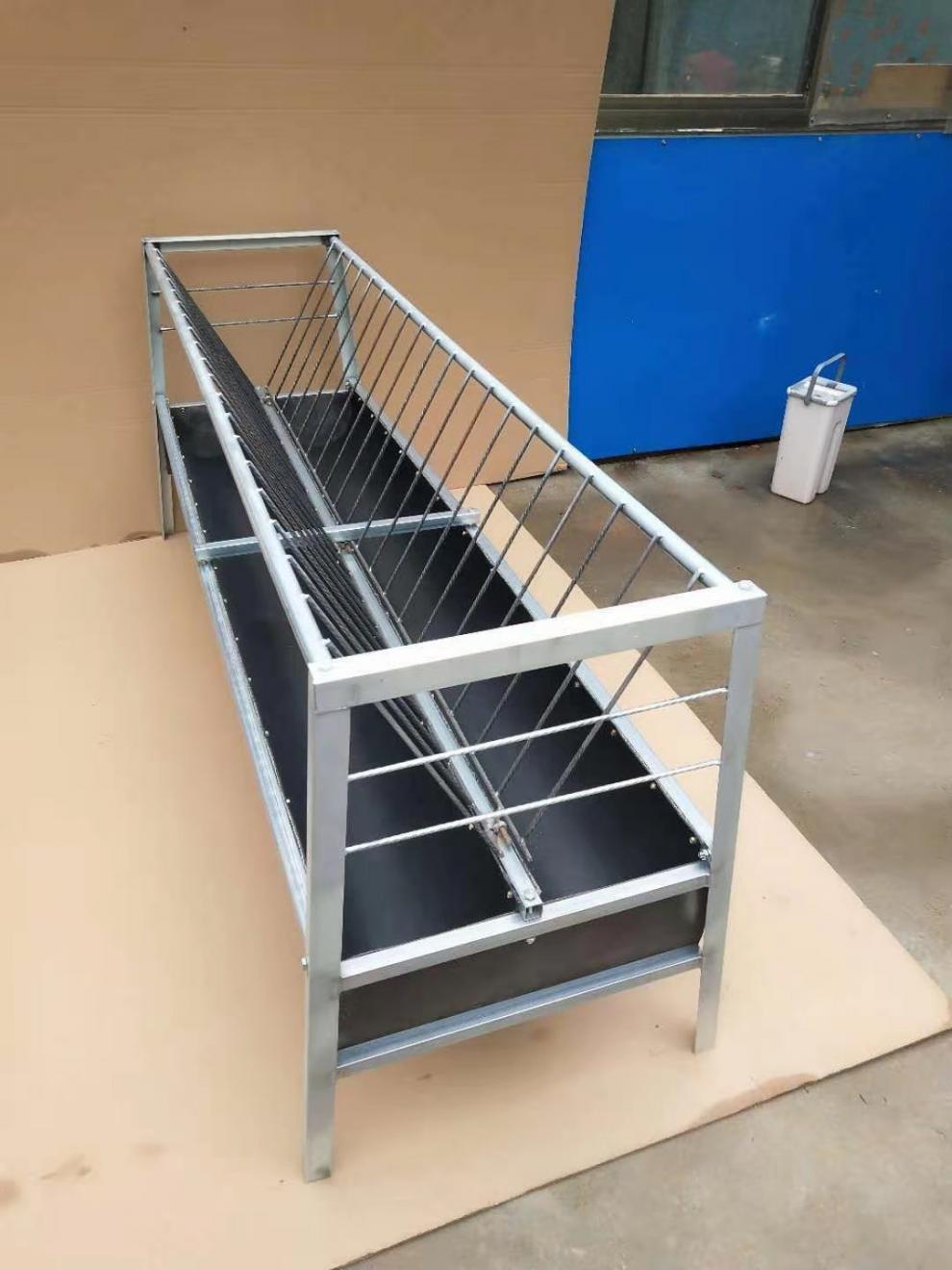 羊槽饲料槽牛羊用饮水槽羊采食槽喂羊的槽子羊食槽牛槽子带架子可组装