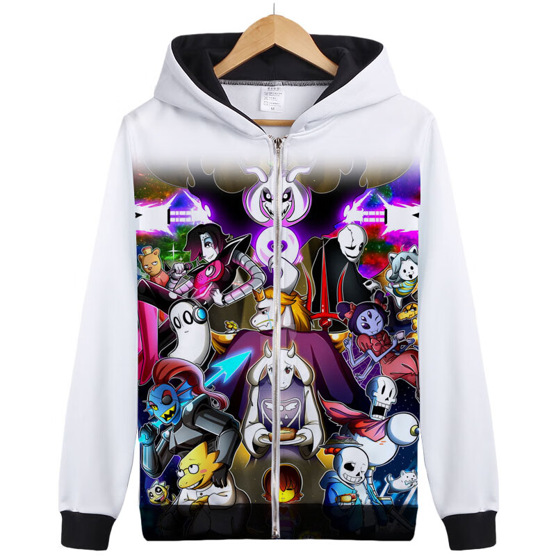 稚彼【保价30天]【定制传说之下卫衣】sans衣服同款ink外套学生儿童连