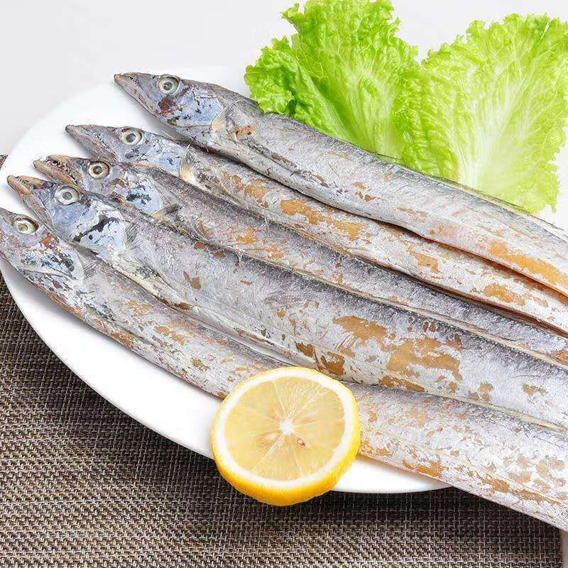 带鱼干咸带鱼干500g大带鱼白带鱼东海带鱼渔民自晒海鱼干货咸鱼2500克