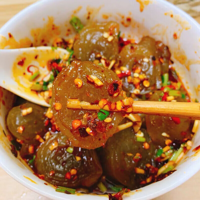 彭水都卷子红薯粉小吃嘟卷子铁锅现烙折耳根重庆特产1斤