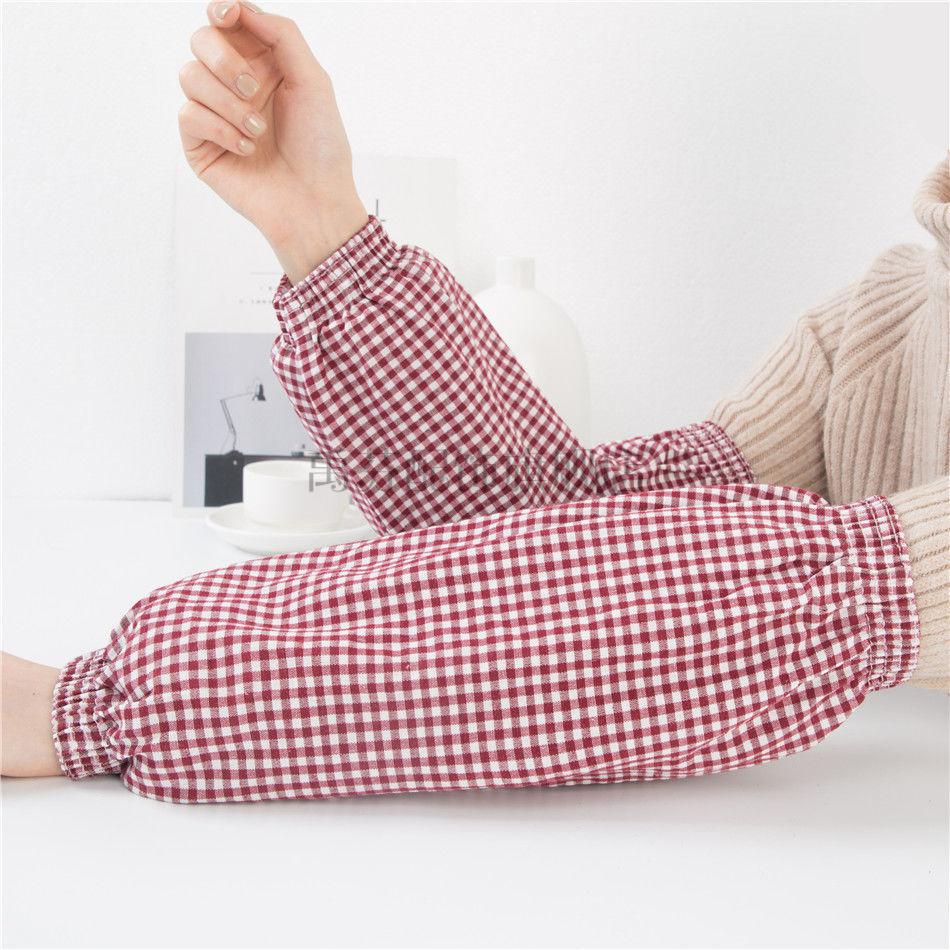 禹芬棉袖套1235双装成人长款加大春夏手臂套男女加厚工作护袖2双装