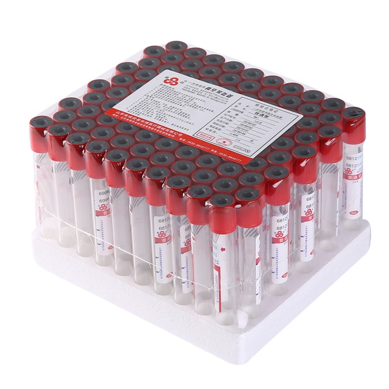 静脉血液采集管促凝剂无添加剂抗凝培养100支装促凝剂分离胶5ml100只
