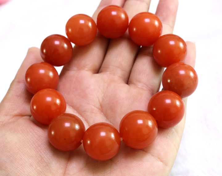 戈壁玉金丝玉男款手链手串 克拉玛依宝石光彩玉手链 产地直销 产地