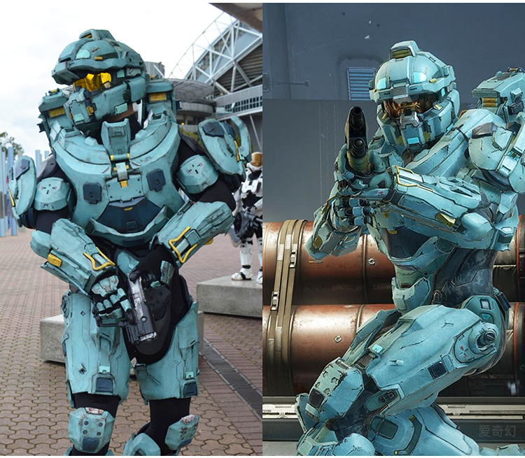 士官长cos服mk6经典版士官长可穿戴头盔摆件全身盔甲手工eva模型道具