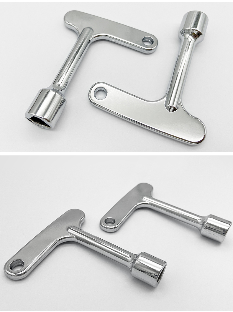 焱思泰 通用型电梯三角钥匙通力申菱三角锁火车门钥匙电梯配件 无字