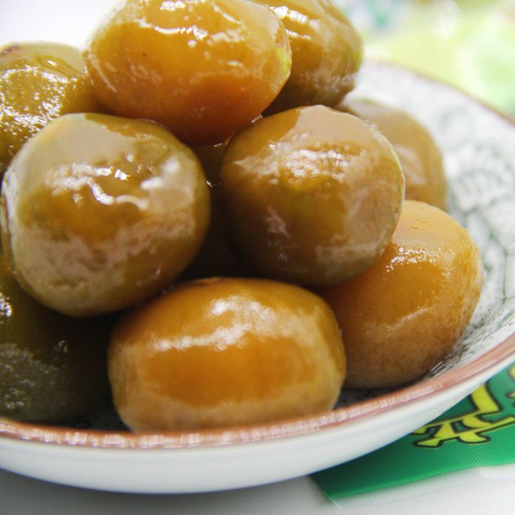 阳春特产松柏良友香脆仁面糖瓶装袋装银链人面果人面子仁面果600克