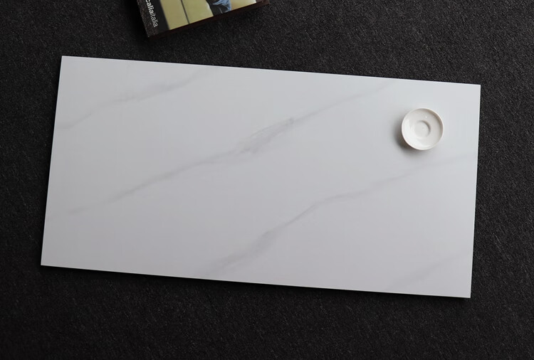 柔光通体全瓷中板大理石瓷砖400x800客厅爵士白墙砖厨卫阳台灰砖柔光