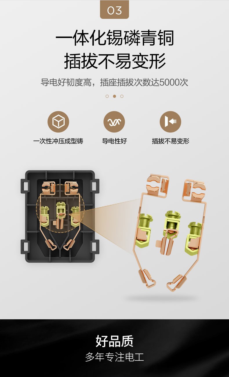 正泰chnt开关插座面板86型暗盒五孔家用开关二三插座面板7m至爱系列