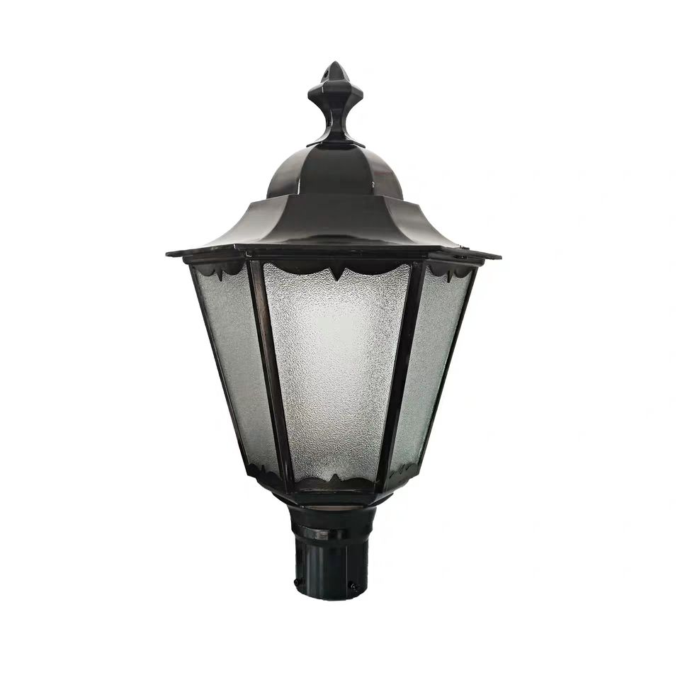 草坪灯路灯头庭院灯头路灯罩led路灯头六角花园小区高杆草坪路灯头